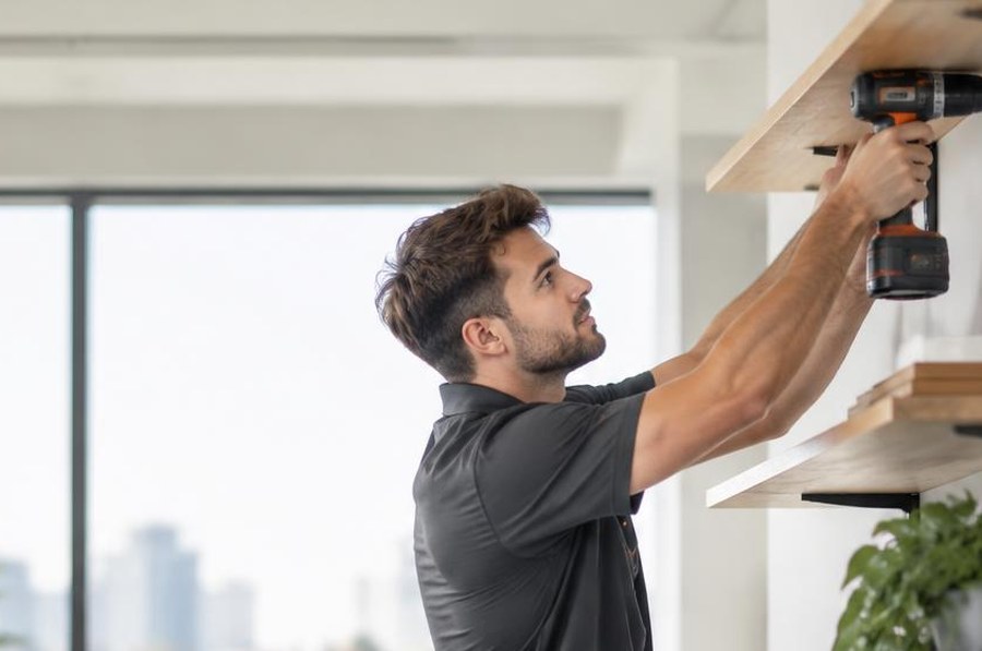 Technicien MyFixPro intervenant dans des bureaux